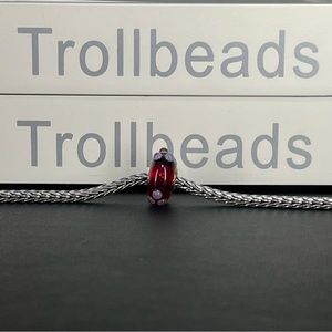 Trollbeads Retired Summer Bud Glass Bead